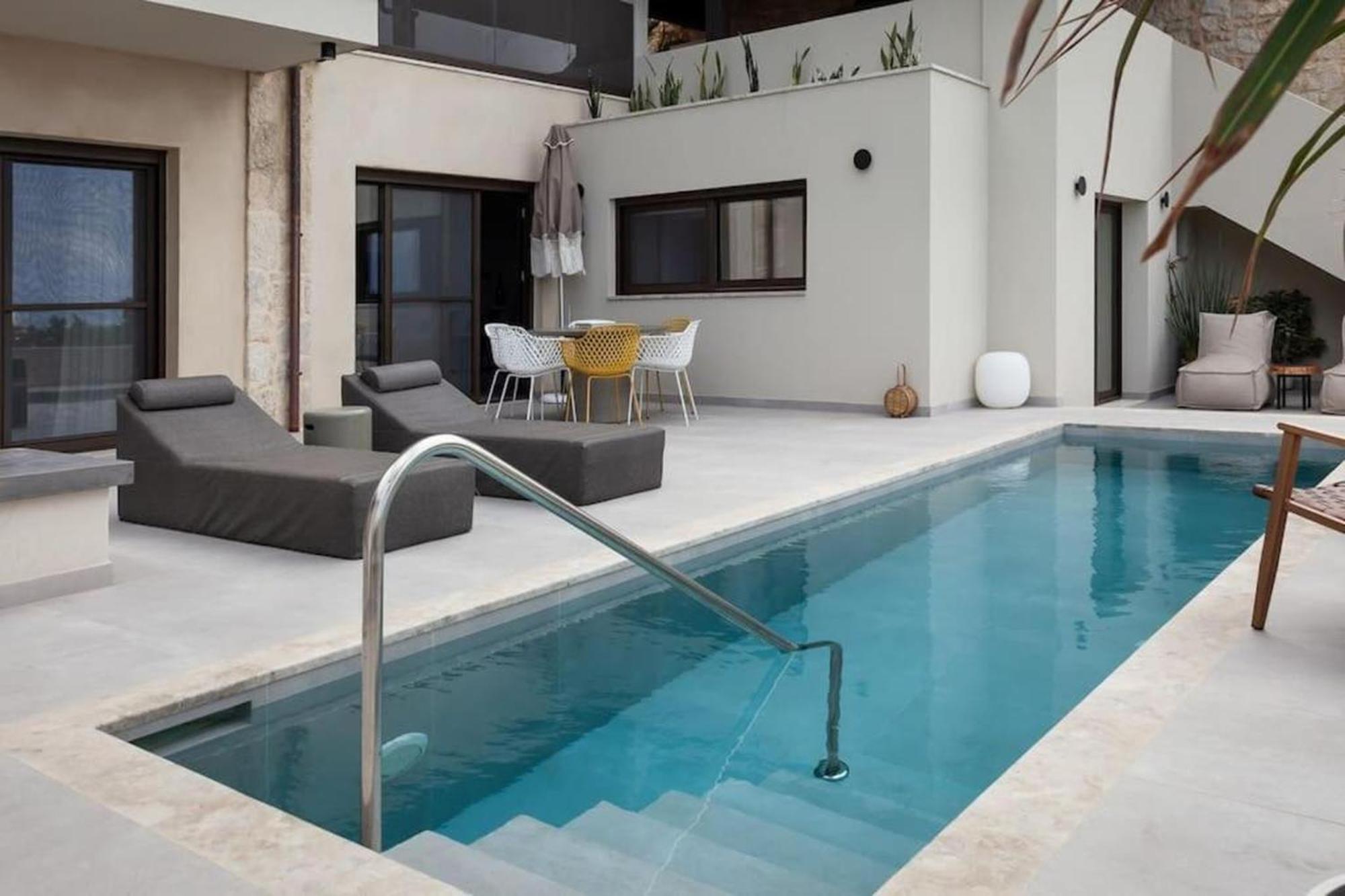 Orama Luxury Suite 3 Bedrooms With Private Pool Hersonissos  Exterior foto