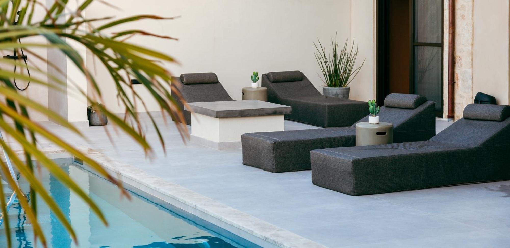 Orama Luxury Suite 3 Bedrooms With Private Pool Hersonissos  Exterior foto